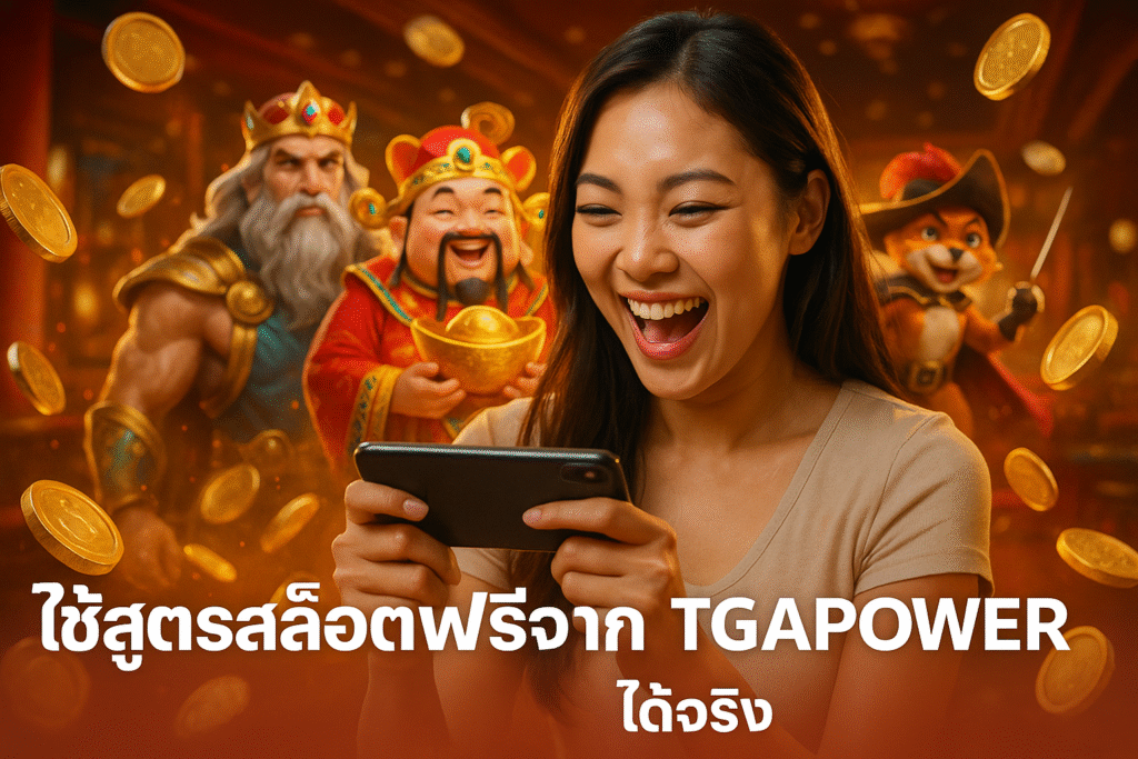 ใช้สูตรสล็อตฟรีจาก TGAPOWER ได้จริง