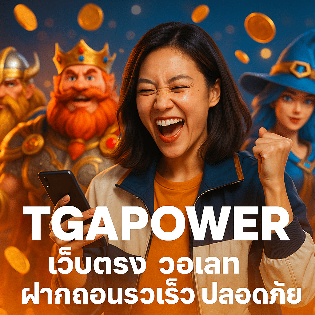 TGAPOWER เว็บตรง วอเลท ฝากถอนรวดเร็ว ปลอดภัย