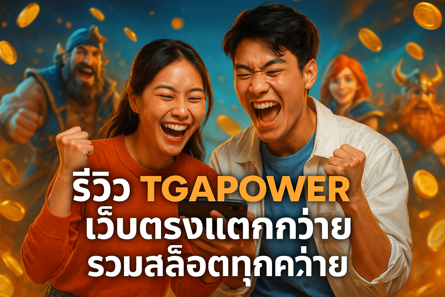 รีวิว TGAPOWER เว็บตรงแตกง่าย รวมสล็อตทุกค่าย