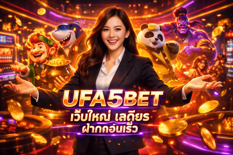 UFA5BET เว็บใหญ่ เสถียร ฝากถอนเร็ว