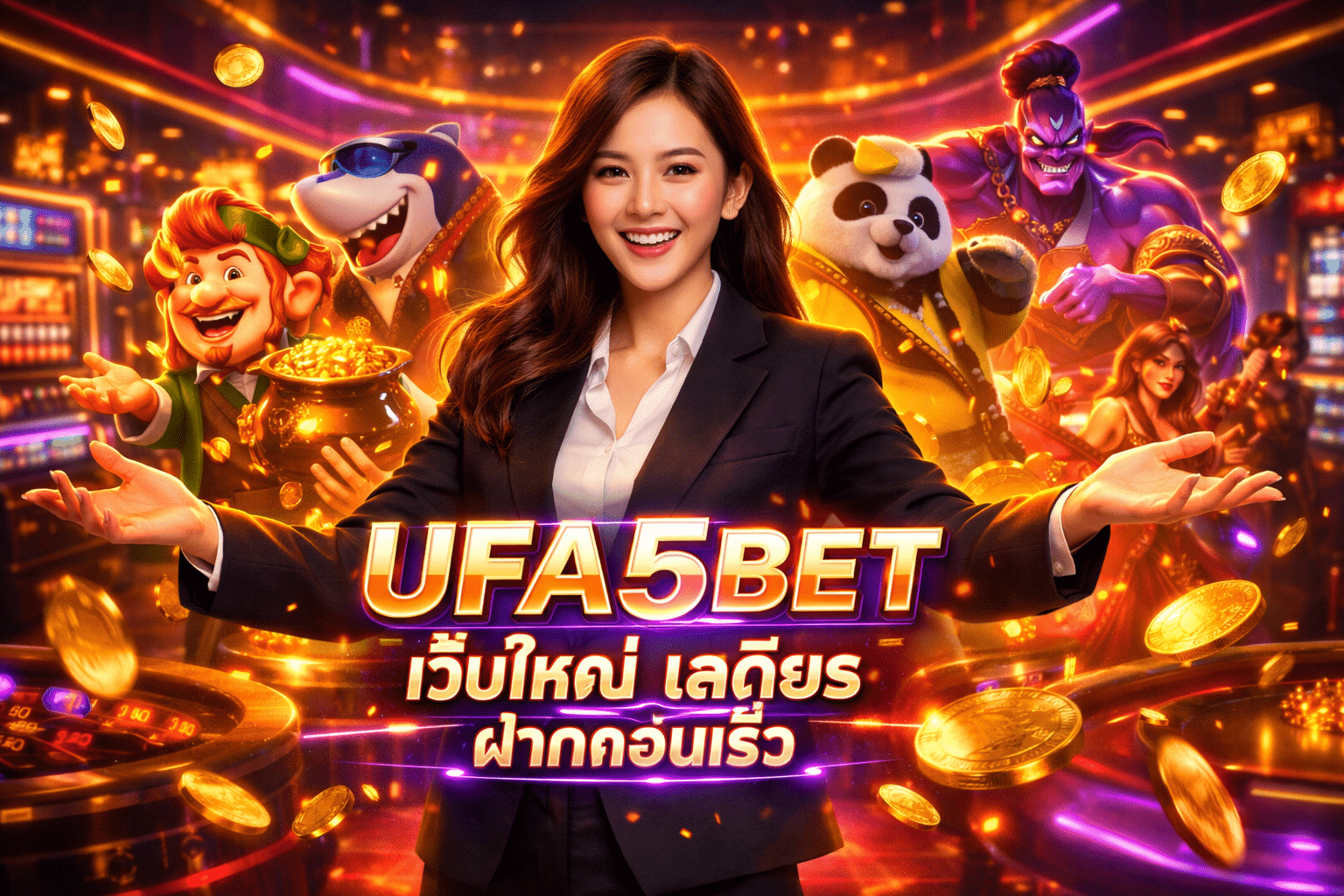 UFA5BET เว็บใหญ่ เสถียร ฝากถอนเร็ว