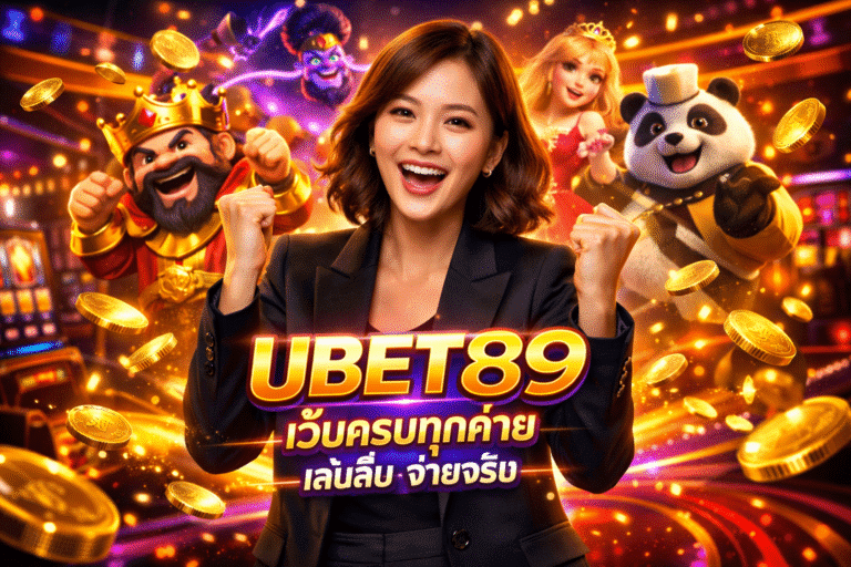 UBET89 เว็บครบทุกค่าย เล่นลื่น จ่ายจริง