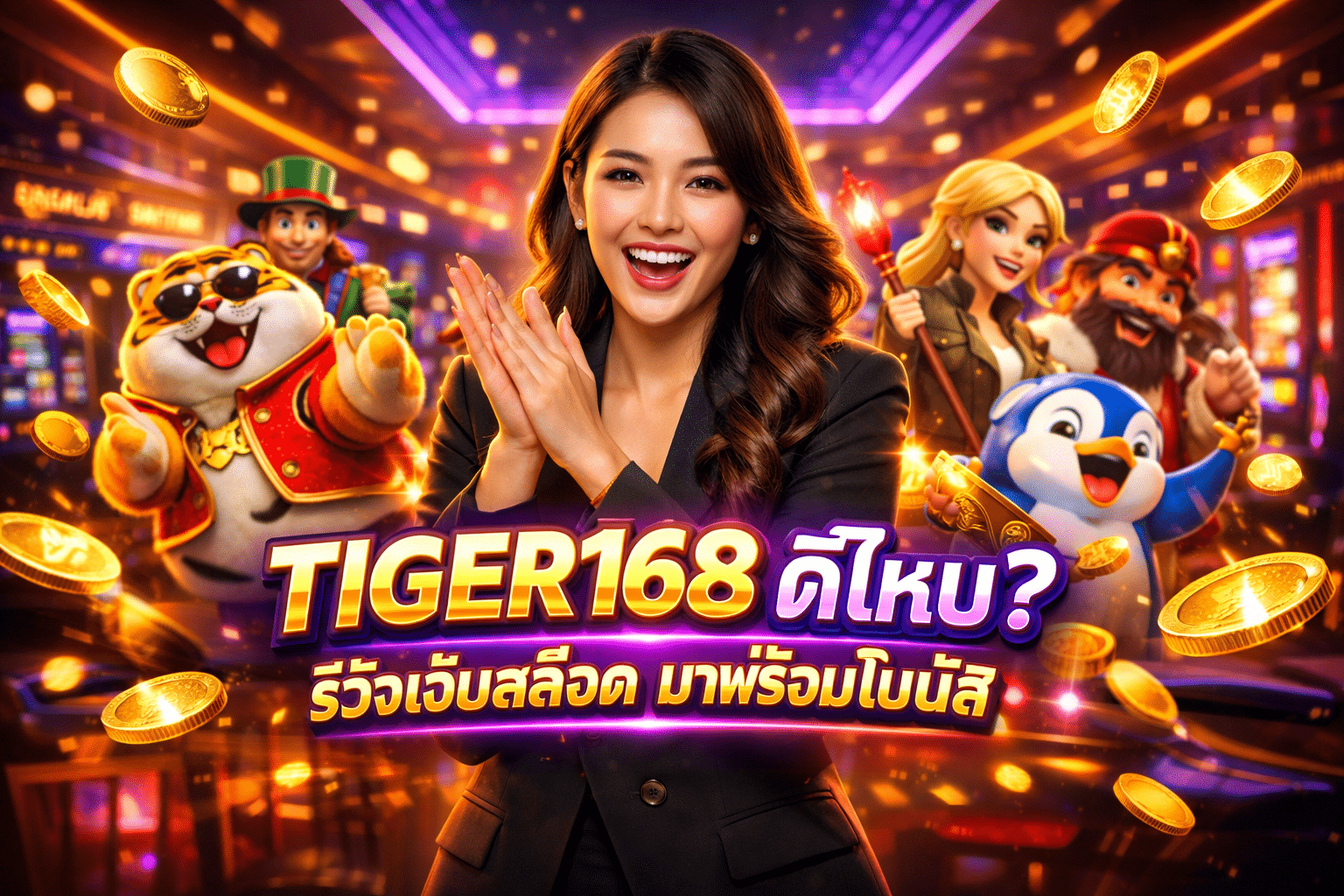 TIGER168 ดีไหม? รีวิวเว็บสล็อต มาพร้อมโบนัส