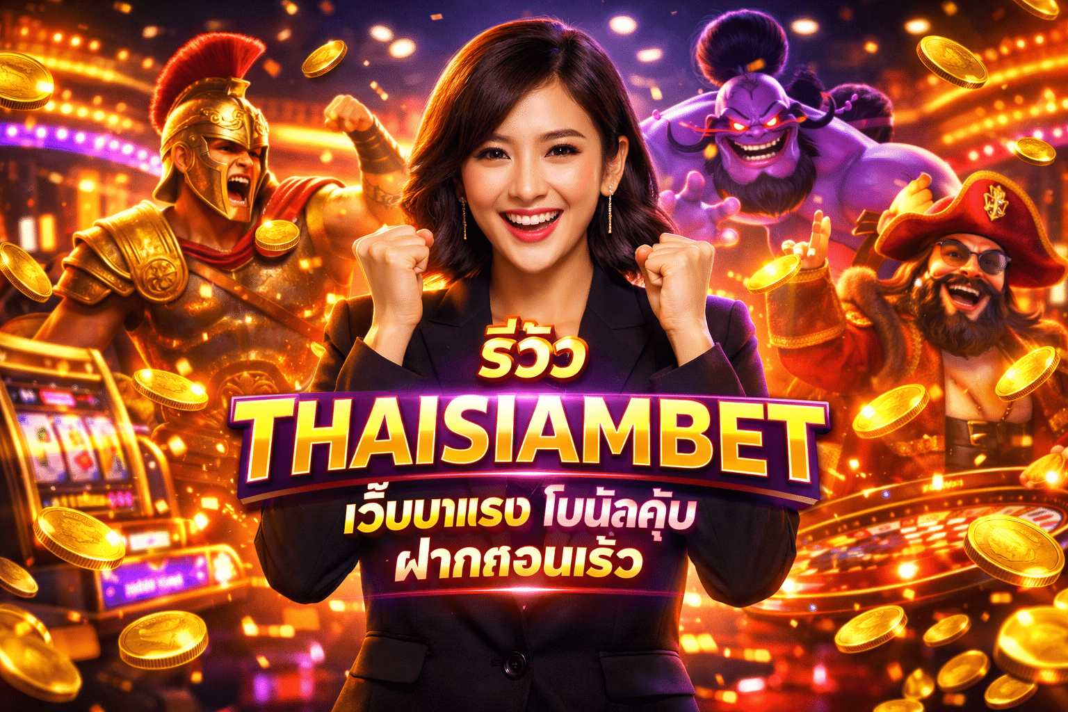 รีวิว THAISIAMBET เว็บมาแรง โบนัสคุ้ม ฝากถอนเร็ว